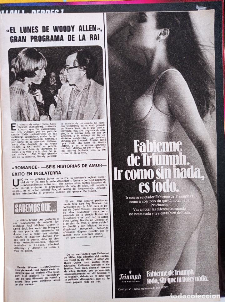 Coleccionismo de Revistas y Peri&oacute;dicos: woody allen shirley maclaine anuncio lenceria triumph