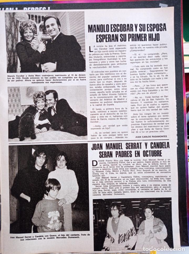 Collection Magazines and Newspapers: manolo escobar joan manue serrat
