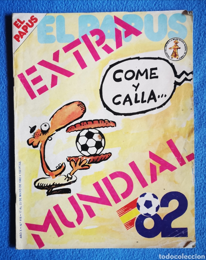 Coleccionismo de Revistas y Peri&oacute;dicos: EL PAPUS - N&deg; 418 - 23 05 1982