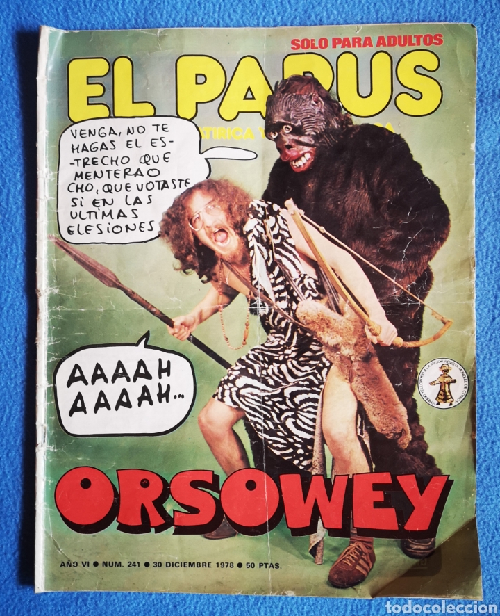 Coleccionismo de Revistas y Peri&oacute;dicos: EL PAPUS - N&deg; 241 - 30 12 1979