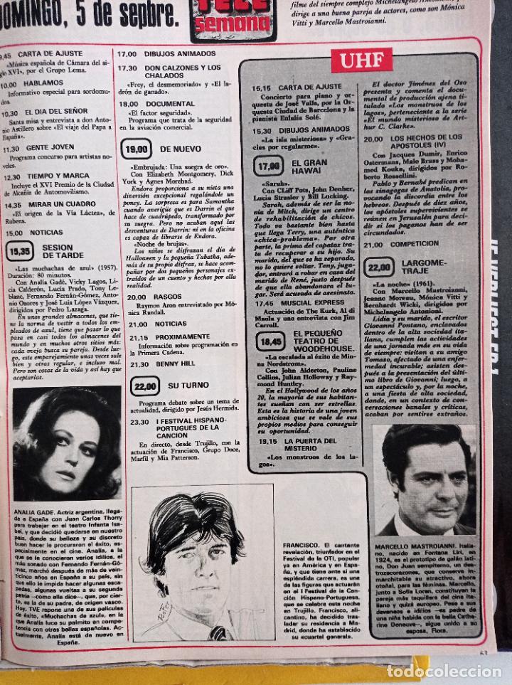 Collectionnisme de Revues et Journaux: marcello mastroianni analia gade francisco