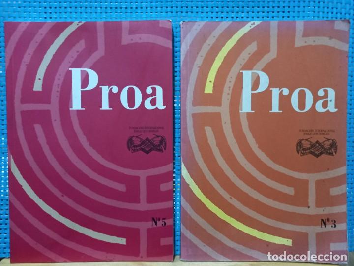 Coleccionismo de Revistas y Peri&oacute;dicos: Lote Revista Proa, revista literaria - N&deg; 3, dedicado a E. Cioran / N&deg;5, dedicado a Virginia Woolf