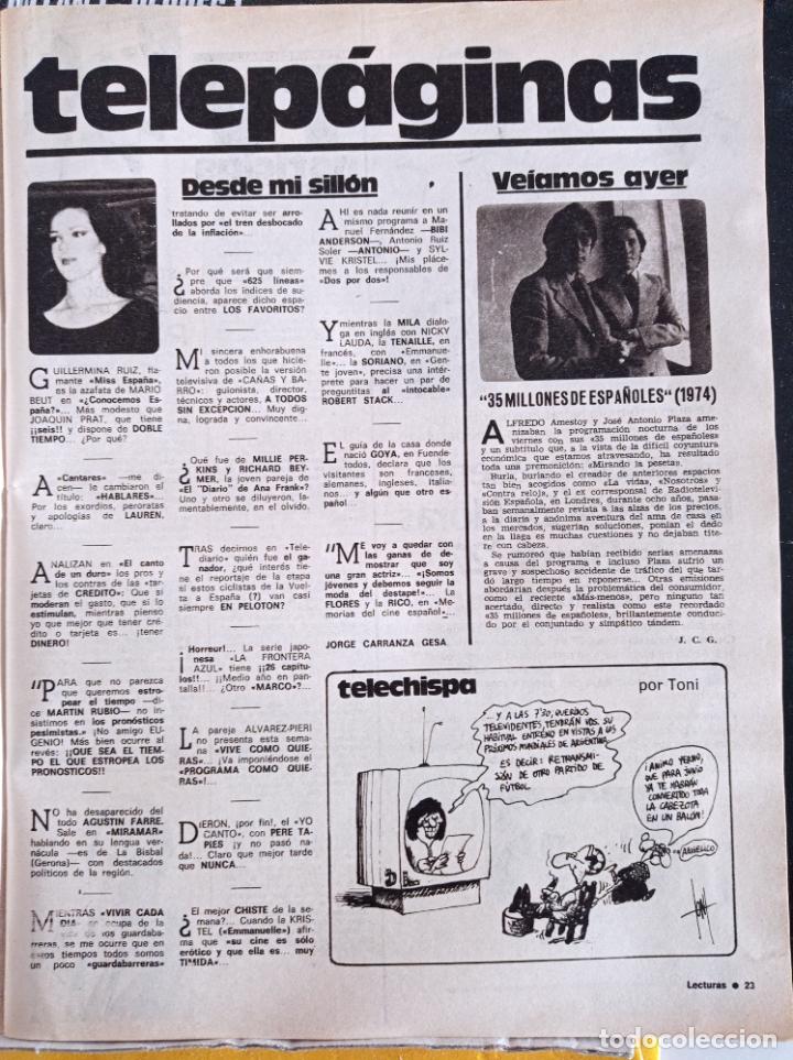 Sammeln von Zeitschriften und Zeitungen: GUILLERMINA RUIZ MISS ESPA&Ntilde;A alfredo amestoy jose antonio plaza