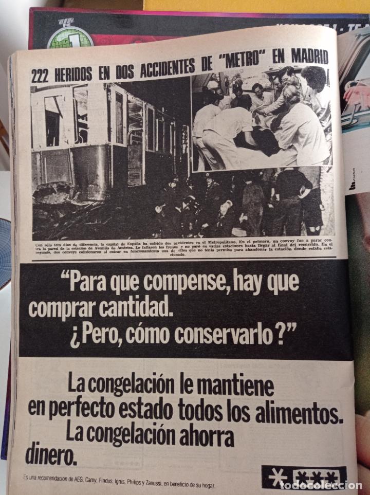 Coleccionismo de revistas y peri&oacute;dicos: 1978 222 heridos en los accidentes del metro de madrid