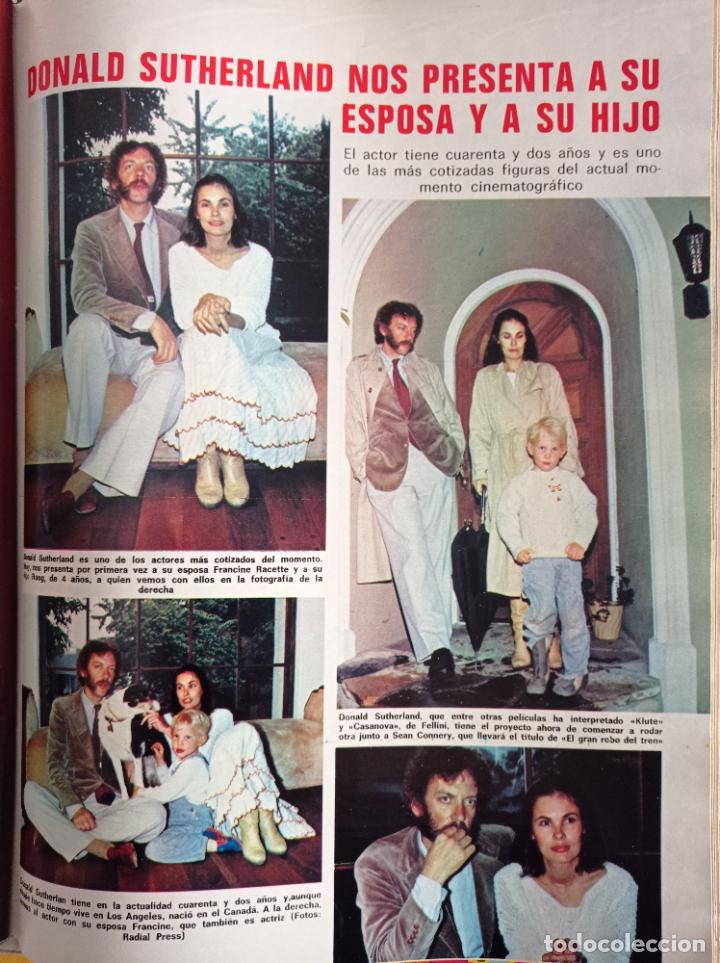 Coleccionismo de revistas y peri&oacute;dicos: DONALD SUTHERLAND