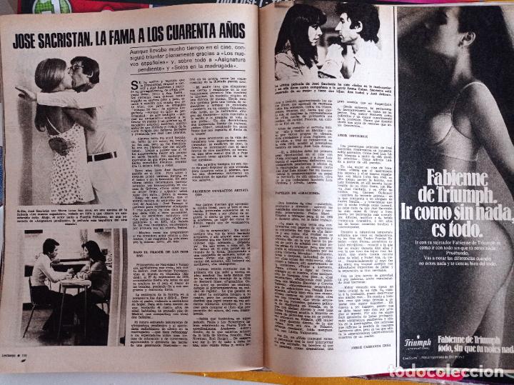 Coleccionismo de revistas y peri&oacute;dicos: jose sacristan triumph international lenceria maria luisa san jose fiorella faltoyano emma cohen