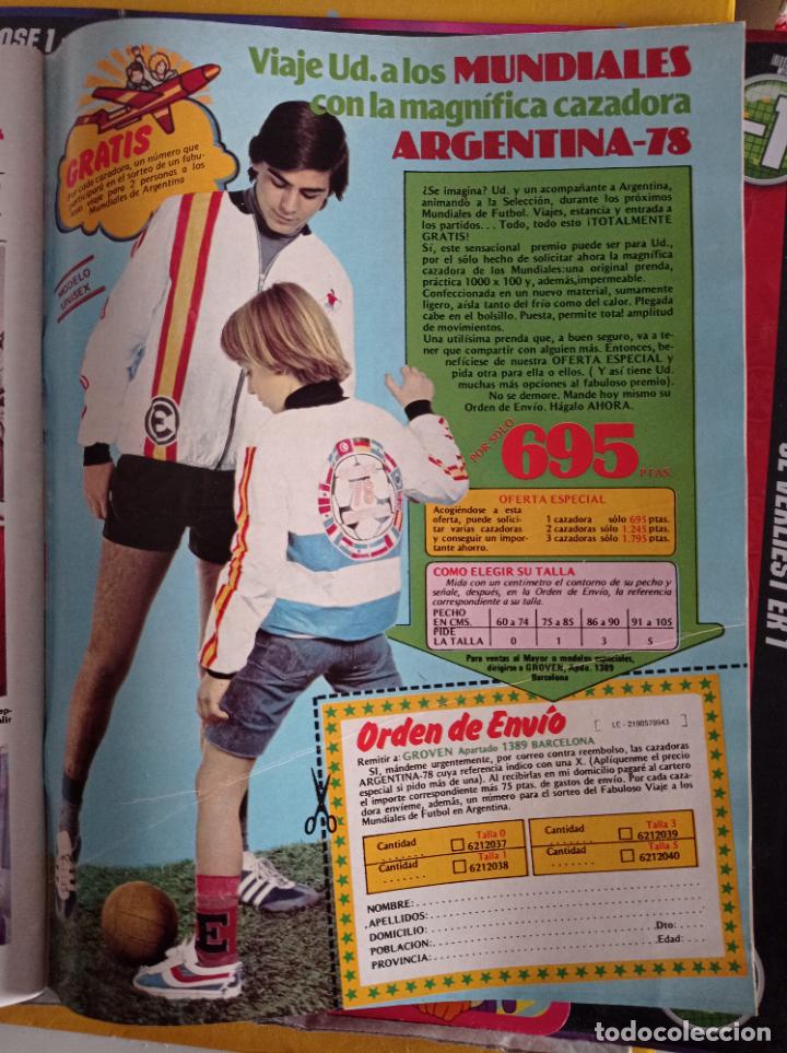 Coleccionismo de revistas y peri&oacute;dicos: anuncio cazadoras argentina 78