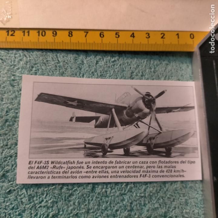 Collection Magazines and Newspapers: LEER : INFORMACION GRAFICA RECORTE MILITARIA MILITAR AVIONES AVIONETAS CAZAS BOMBARDEROS GUERRA