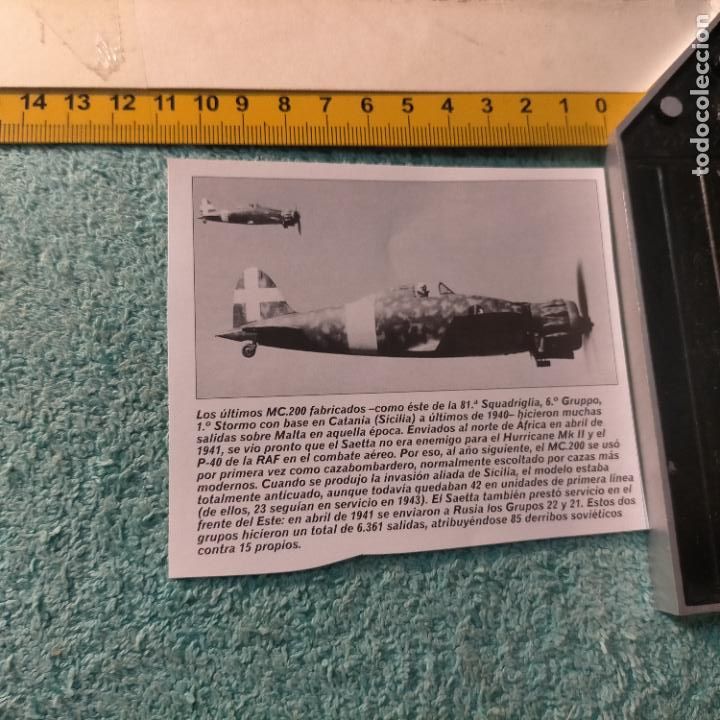 Collection Magazines and Newspapers: LEER : INFORMACION GRAFICA RECORTE MILITARIA MILITAR AVIONES AVIONETAS CAZAS BOMBARDEROS GUERRA