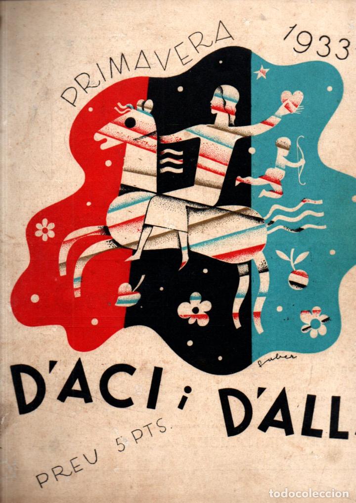 Coleccionismo de Revistas y Peri&oacute;dicos: D'ACI D'ALLA PRIMAVERA 1933
