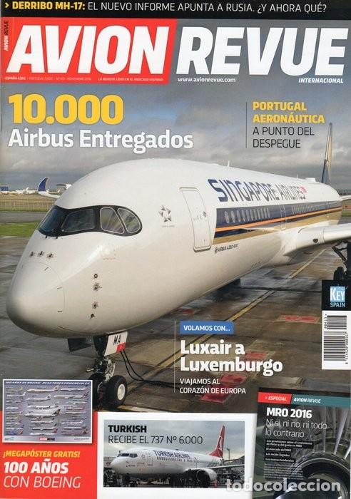 Collectionnisme de Revues et Journaux: AVION REVUE 413. NOVIEMBRE 2016. CON POSTER GIGANTE BOEING