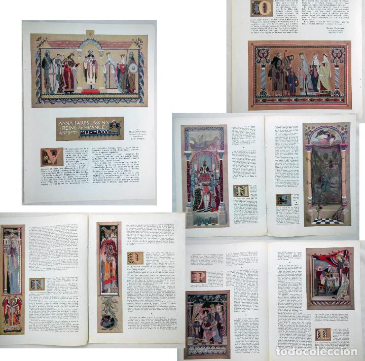 Collezionismo di Riviste e Giornali: Art&iacute;culo Revista L'Illustration: ANNA IAROSLAWNA, REINE DE FRANCE MLI - MLXXV. SERGE IVANOFF (Compos