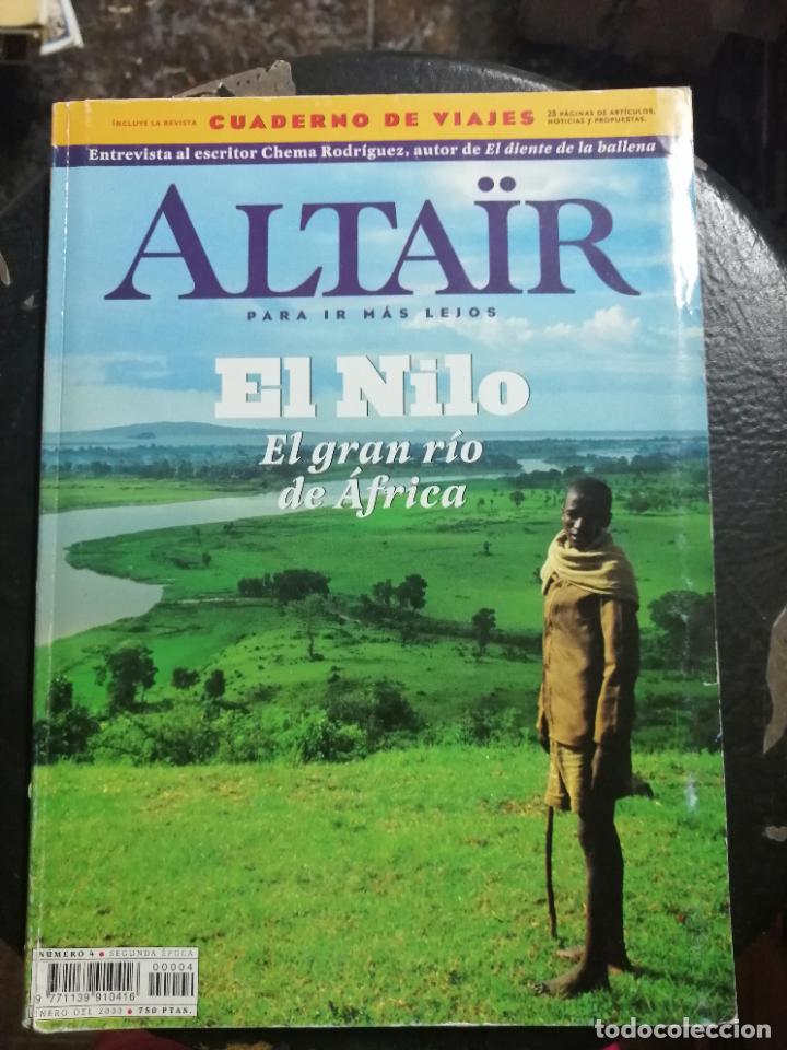 Coleccionismo de Revistas y Peri&oacute;dicos: ALTAIR N. 4. EL NILO, EL GRAN R&Iacute;O DE &Aacute;FRICA. ENTREVISTA AL ESCITOR CHEMA RODR&Iacute;GUEZ