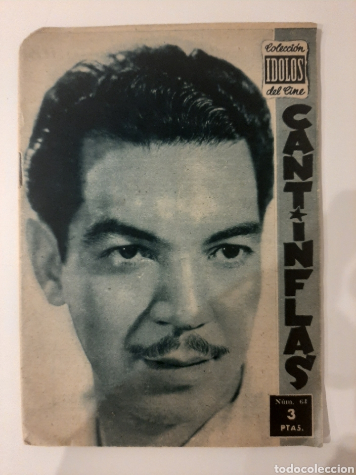 Coleccionismo de revistas y peri&oacute;dicos: CANTINFLAS. COLECCI&Oacute;N &Iacute;DOLOS DEL CINE 64. 1958. CON MUCHAS FOTOGRAF&Iacute;AS.