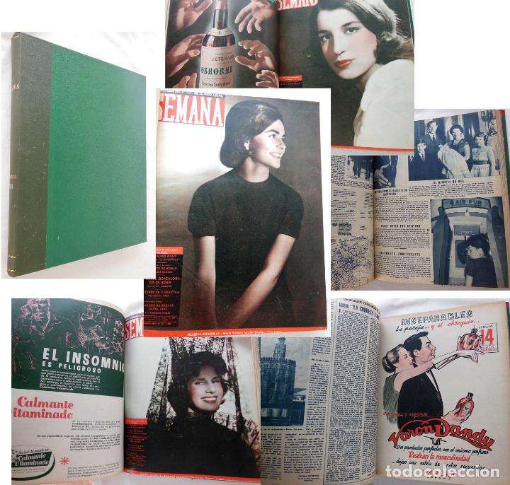 Collezionismo di Riviste e Giornali: SEMANA. 14 n&uacute;meros de 1960