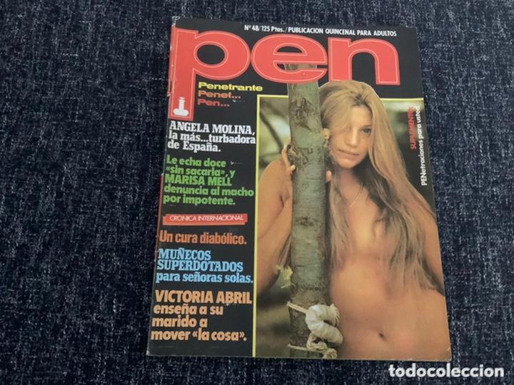 Coleccionismo de revistas y peri&oacute;dicos: REVISTA PEN N&ordm; 48 VICTORIA ABRIL, ISABEL PISANO, ( PRIMERA EPOCA )