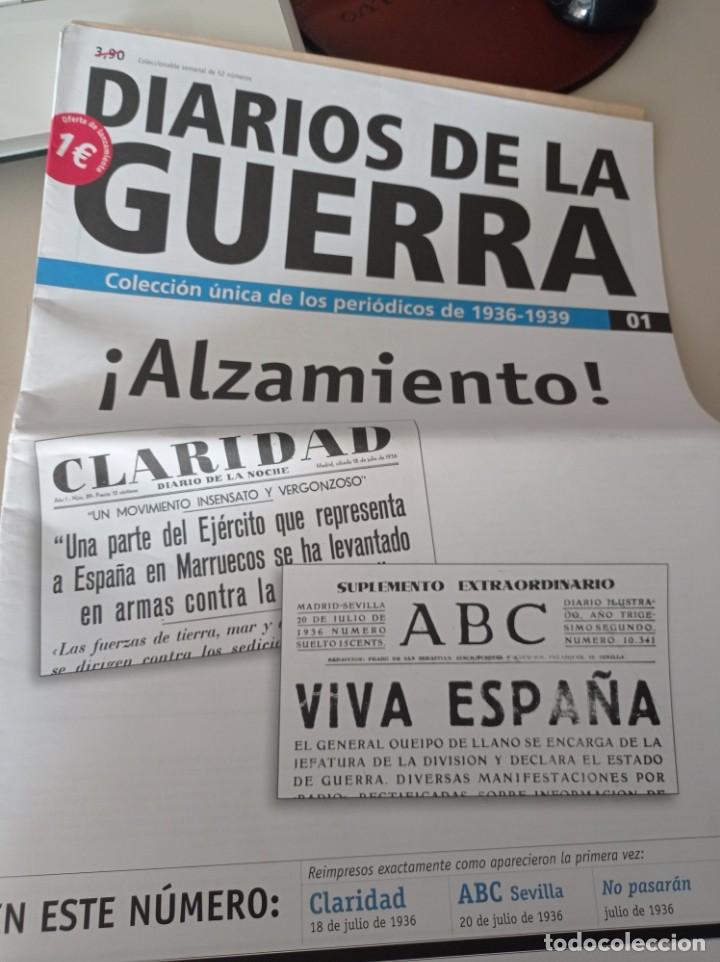 Collection Magazines and Newspapers: Diarios de Guerra. 1. Coleccion unica de los periodicos de 1936-1939 REF. UR MES
