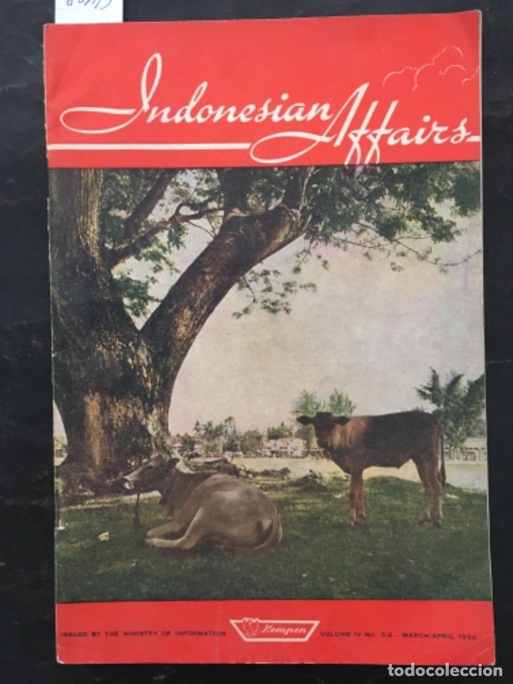 Collection Magazines and Newspapers: REVISTA INDONESIAN AFFAIRS, 1954