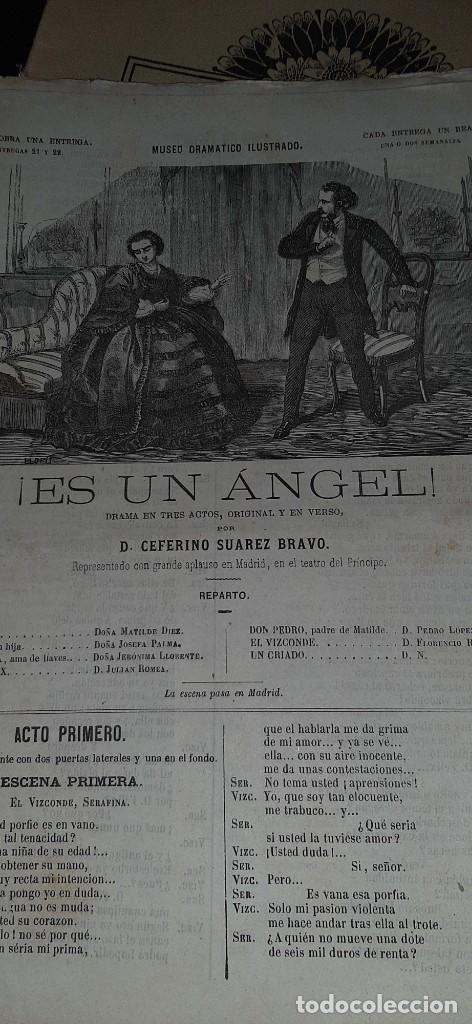 Coleccionismo de Revistas y Peri&oacute;dicos: &iexcl; ES UN ANGEL! 1863. AUTOR: CEFERINO SUAREZ BRAVO