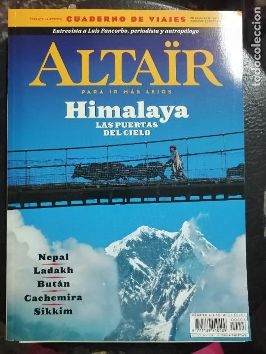 Coleccionismo de Revistas y Peri&oacute;dicos: ALTAIR N. 6. HIMALAYA, LAS PUERTAS DEL CIELO. NEPAL. LADAKH. BUT&Aacute;N. CACHEMIRA. SIKKIM