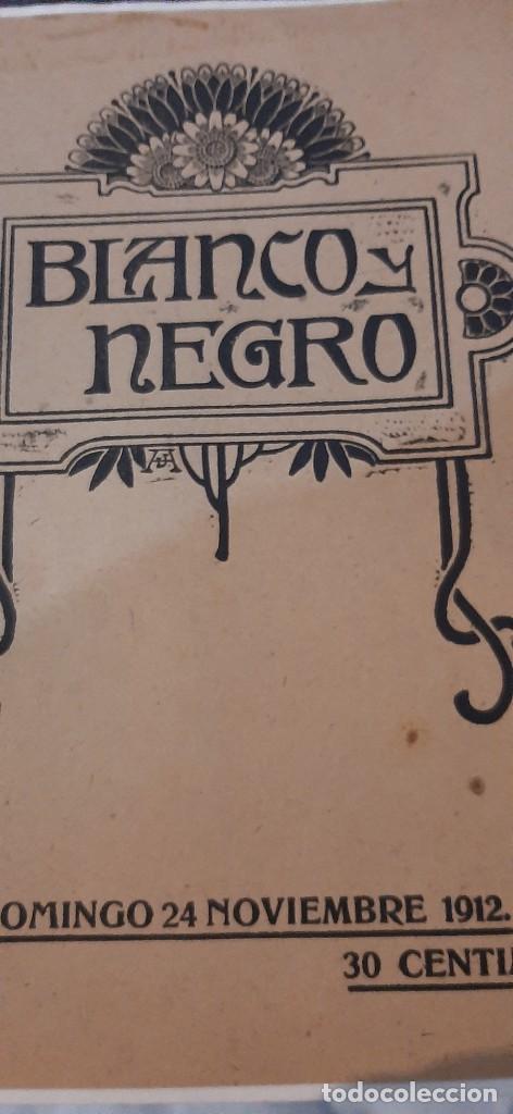 Colecionismo de Revistas e Jornais: BLANCO Y NEGRO REVISTA 24 NOVIEMBRE 1912. N&deg; 1124