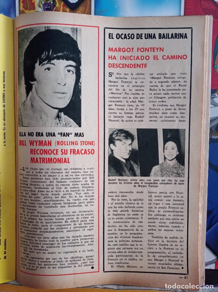 Coleccionismo de revistas y peri&oacute;dicos: BILL WYMAN MARGOT FONTEYN