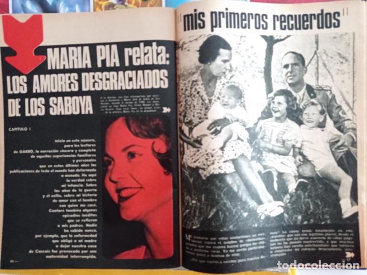 Coleccionismo de revistas y peri&oacute;dicos: MARIA PIA DE SABOYA LOS AMORES DESGRACIADOS