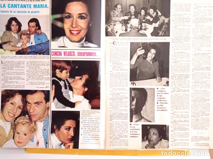 Coleccionismo de revistas y peri&oacute;dicos: CONCHA VELASCO CONCHITA MARIA LA CANTANTE