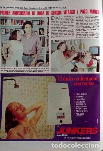 Coleccionismo de revistas y peri&oacute;dicos: concha velasco paco marso