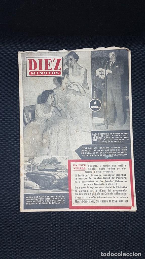 Coleccionismo de Revistas y Peri&oacute;dicos: Revista 10 minutos a&ntilde;os 1954 una autentica joya A32