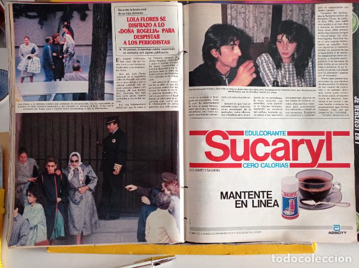 Coleccionismo de Revistas y Peri&oacute;dicos: BODA DE ANTONIO FLORES LOLA CARMEN LOLITA GUILLERMO FURIASE BODA CIVIL