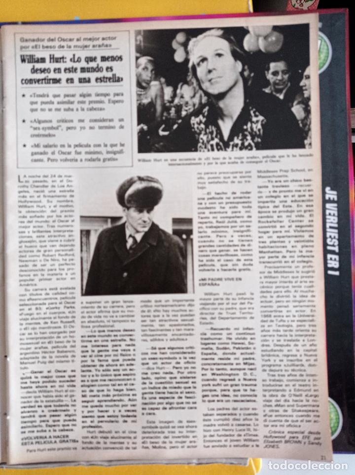 Coleccionismo de revistas y peri&oacute;dicos: WILLIAM HURT WILLIAM HURT
