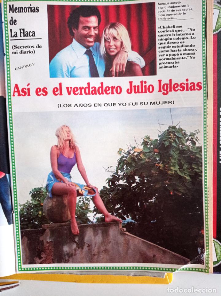 Coleccionismo de Revistas y Peri&oacute;dicos: virginia sipl la flaca de julio iglesias memorias semana capitulo V miss internacional