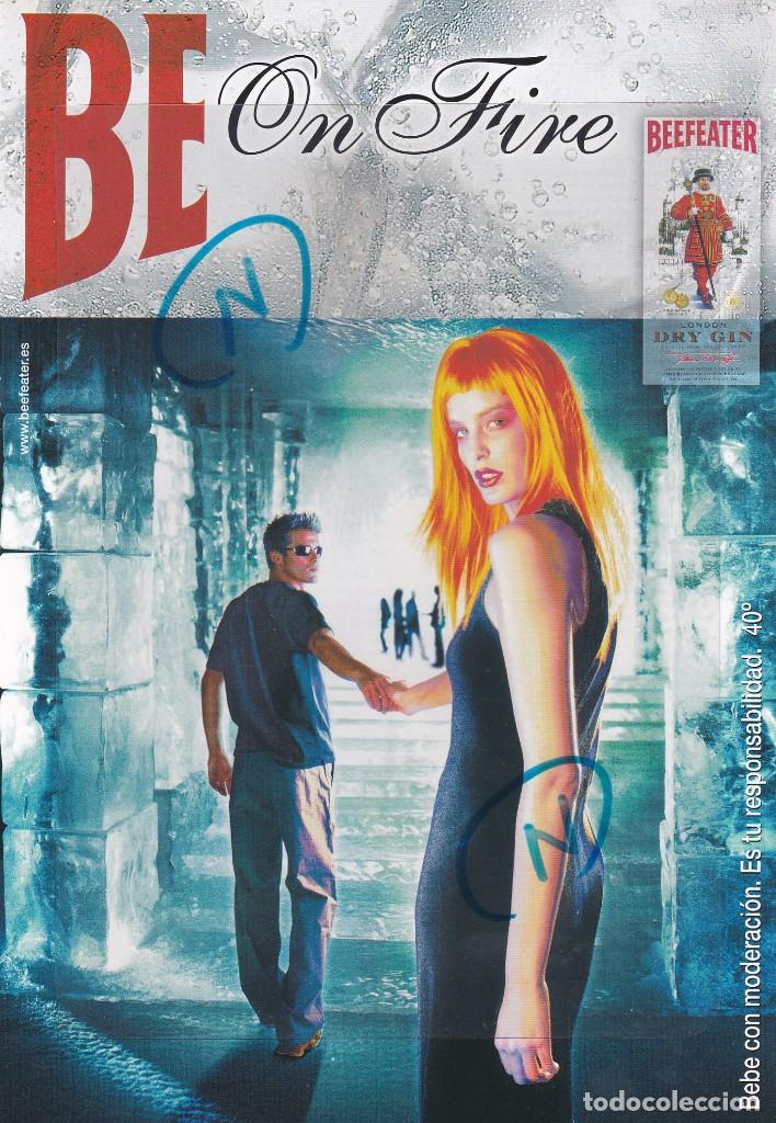 Coleccionismo de revistas y peri&oacute;dicos: PUBLICIDAD 2002. ANUNCIO BEEFEATER DRY GIN. GINEBRA