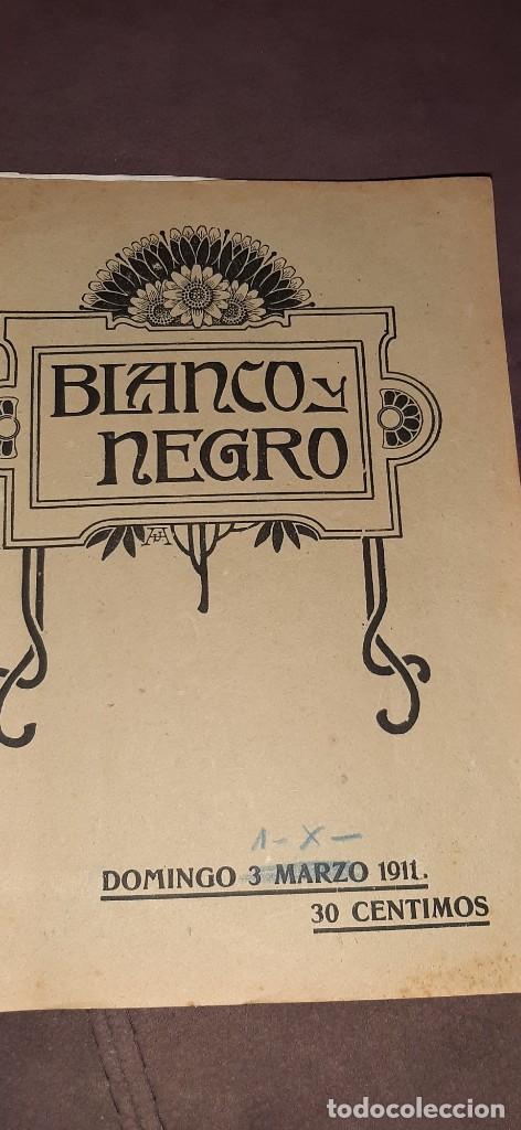 Colecionismo de Revistas e Jornais: BLANCO Y NEGRO REVISTA 1 OCTUBRE 1911. N&deg; 1064