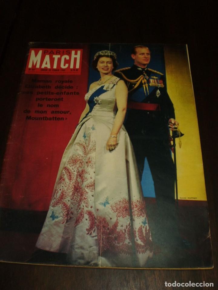 Collection Magazines and Newspapers: PARIS MATCH - N&ordm; 567 - 1960 - &rdquo;ELIZABETH&rdquo;