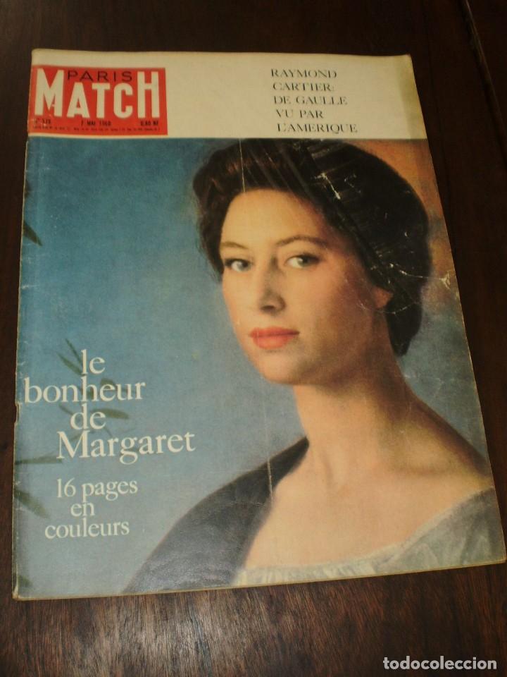 Collection Magazines and Newspapers: PARIS MATCH - N&ordm; 578 - 1960 - &rdquo;LE BONHEUR DE MARGARET&rdquo;