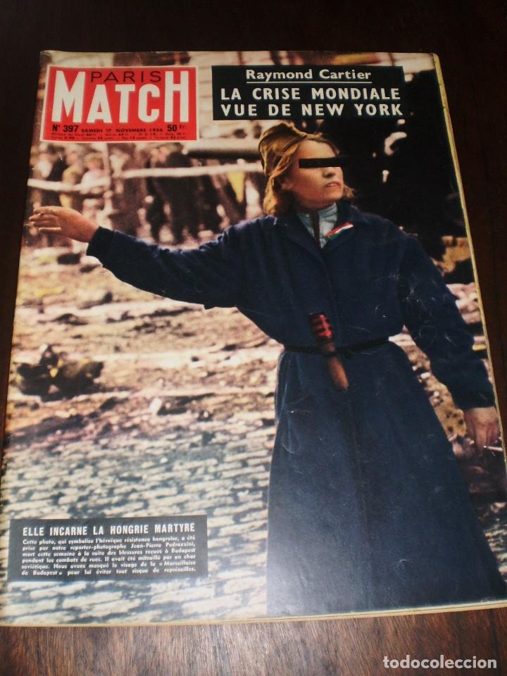Collection Magazines and Newspapers: PARIS MATCH - N&ordm; 397 - 1956 - &rdquo;LA CRISE MONDIALE VUE DE NY&rdquo;
