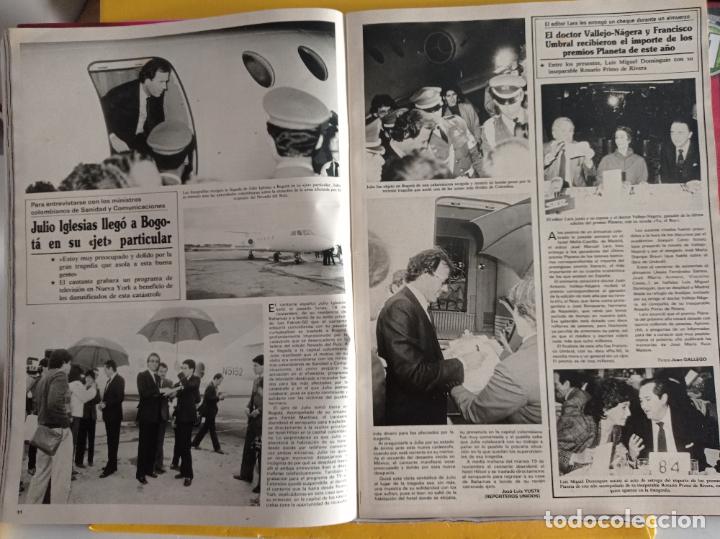 Coleccionismo de Revistas y Peri&oacute;dicos: JULIO IGLESIAS EN BOGOTA PACO UMBRAL VALLEJO NAGUERA