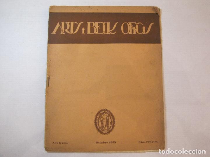 Collection Magazines and Newspapers: ARTS I BELLS OFICIS-OCTUBRE 1928-REVISTA ANTIGA-VEURE FOTOGRAFIES-(V-22.788)