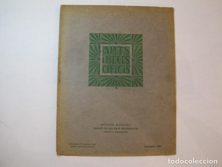 Collection Magazines and Newspapers: ARTS I BELLS OFICIS-DESEMBRE 1927-REVISTA ANTIGA-VEURE FOTOGRAFIES-(V-22.789)