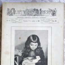 Coleccionismo de Revistas y Periódicos: REVISTA “LA ILUSTRACIÓN IBÉRICA”. SEMANARIO CIENTÍFICO, LITERARIO Y ARTÍSTICO. N.º 354. Lote 267179789