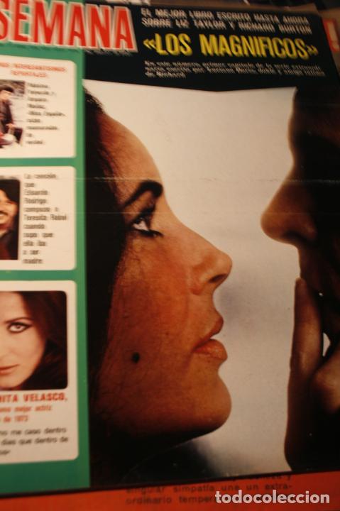 Coleccionismo de Revistas y Peri&oacute;dicos: ELIZABETH TAYLOR RICHARD BURTON SYDNE ROME AMPARO MU&Ntilde;OZ IVA ZANICCHI MARIA PERSCHY ROCIO DURCAL