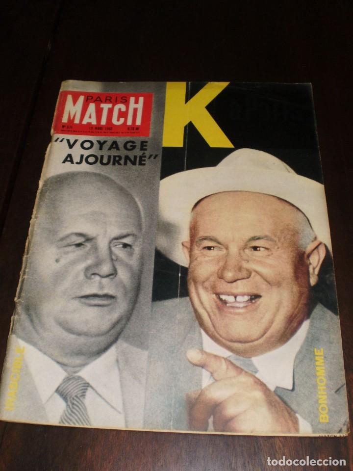 Collection Magazines and Newspapers: PARIS MATCH - N&ordm; 571 - 1960 - &rdquo;K&rdquo;