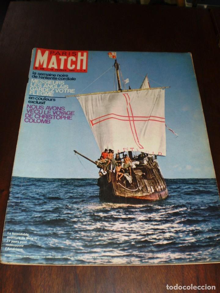 Coleccionismo de Revistas y Peri&oacute;dicos: PARIS MATCH - N&ordm; 723 - 16 F&Eacute;VRIER - 1963