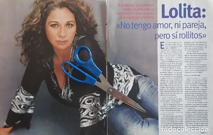 Coleccionismo de Revistas y Peri&oacute;dicos: Reportaje Lolita Flores. Revista Semana 11.05.05