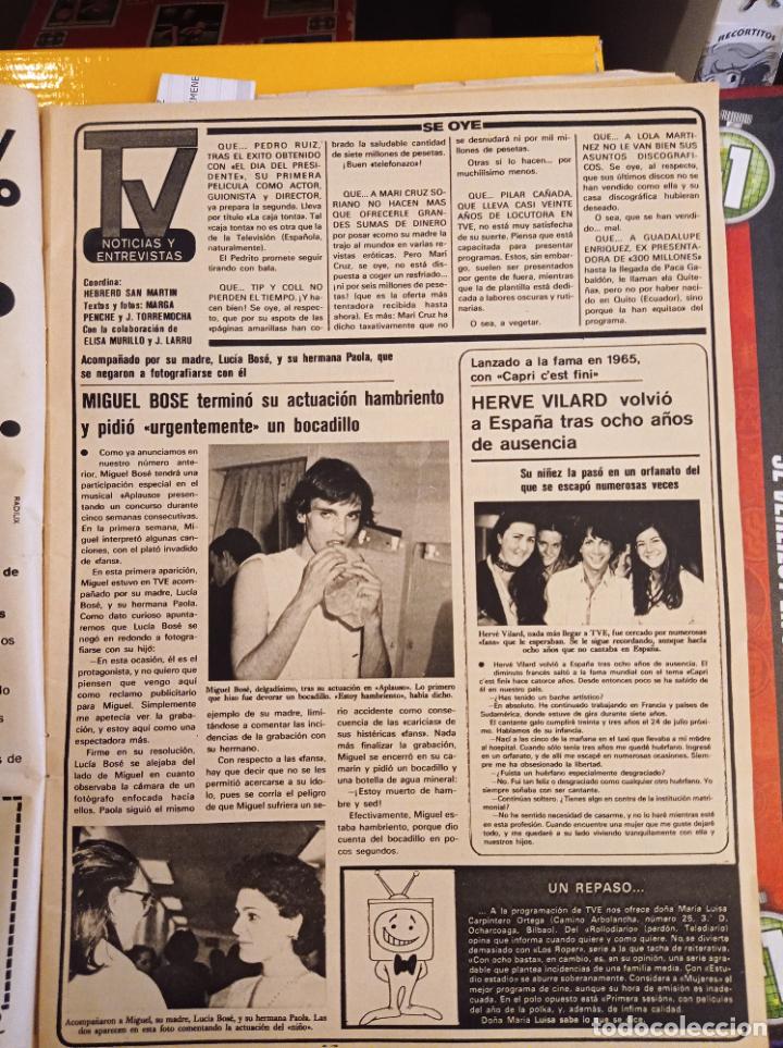 Coleccionismo de Revistas y Peri&oacute;dicos: herve vilard miguel bose lucia bose
