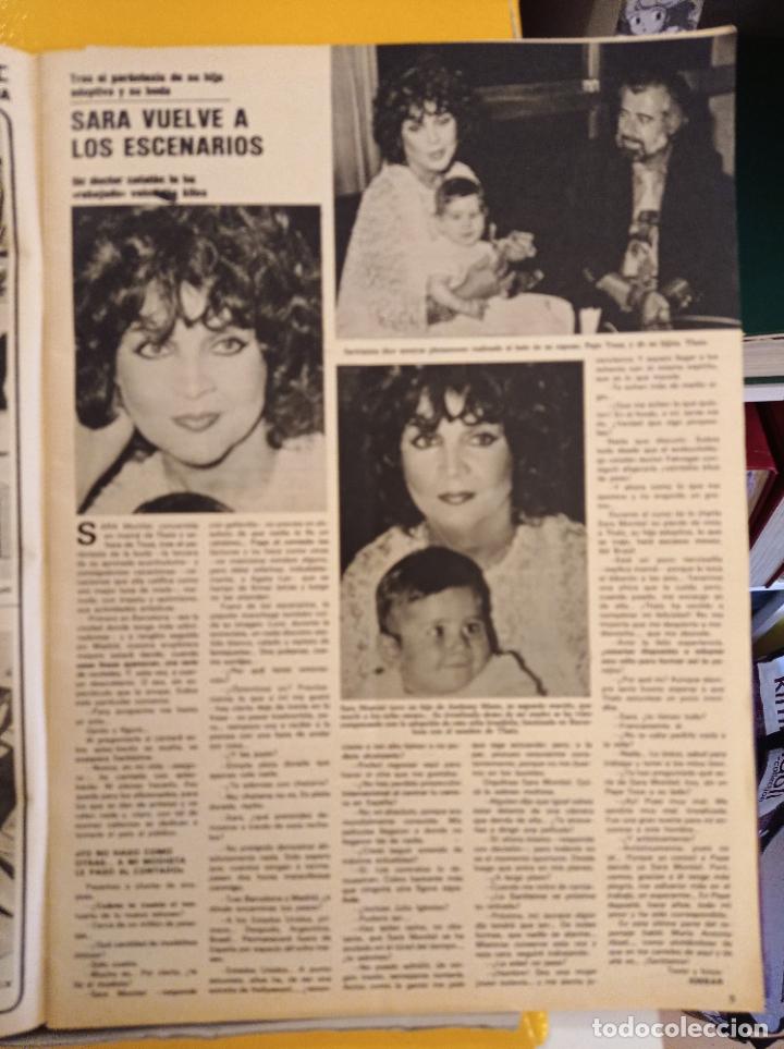 Coleccionismo de revistas y peri&oacute;dicos: sara montiel