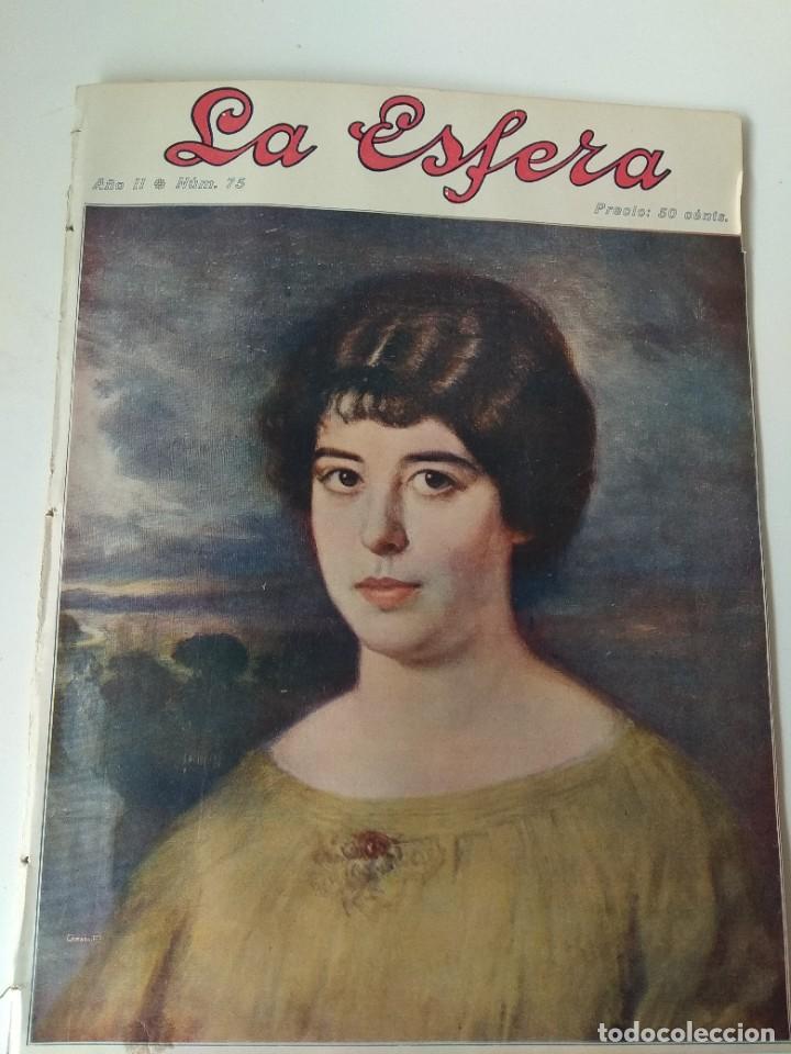 Coleccionismo de Revistas y Peri&oacute;dicos: Revista la esfera, 1915, Iglesia y convento de San Francisco en Orense