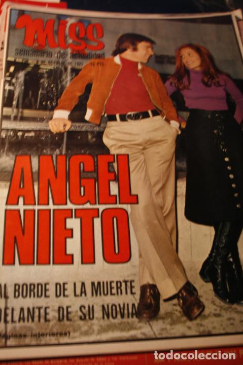 Coleccionismo de Revistas y Peri&oacute;dicos: ANGEL NIETO JULIO IGLESIAS ADRIANO CELENTANO RICHARD BURTON SOFIA LOREN 1971